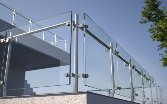 A close-up of balustrades installed by SprimoInstall.